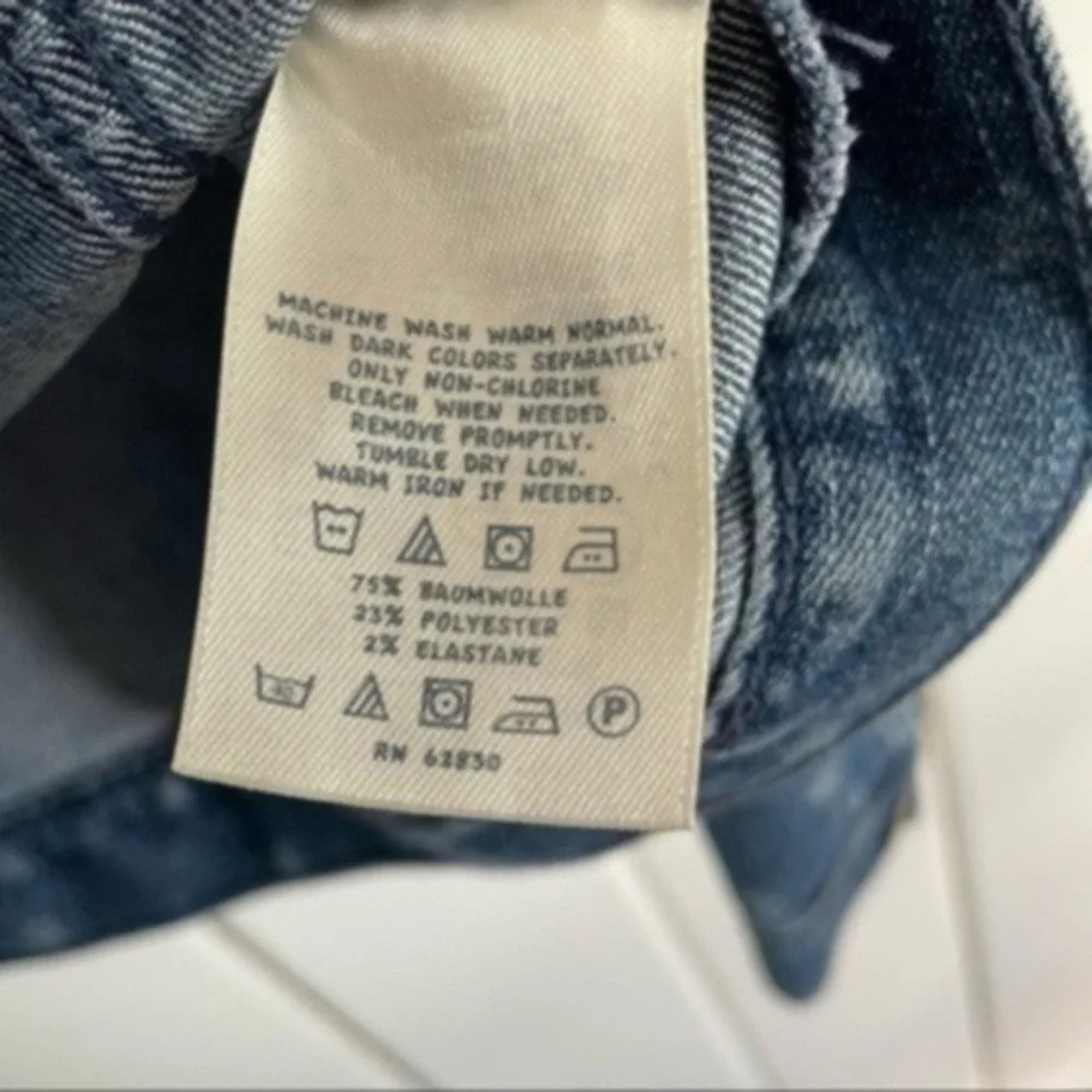 Lands End Girls Denim Stars Jacket​​​